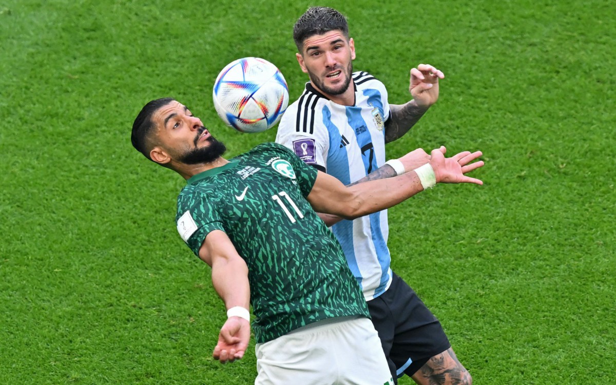 Argentina e Ar&aacute;bia Saudita abrem terceiro dia de Copa do Mundo