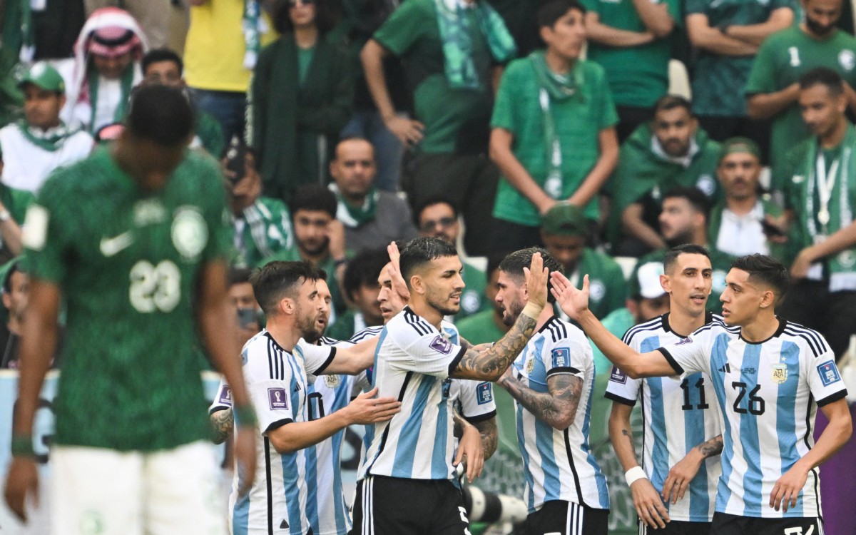 Argentina e Ar&aacute;bia Saudita abrem terceiro dia de Copa do Mundo
