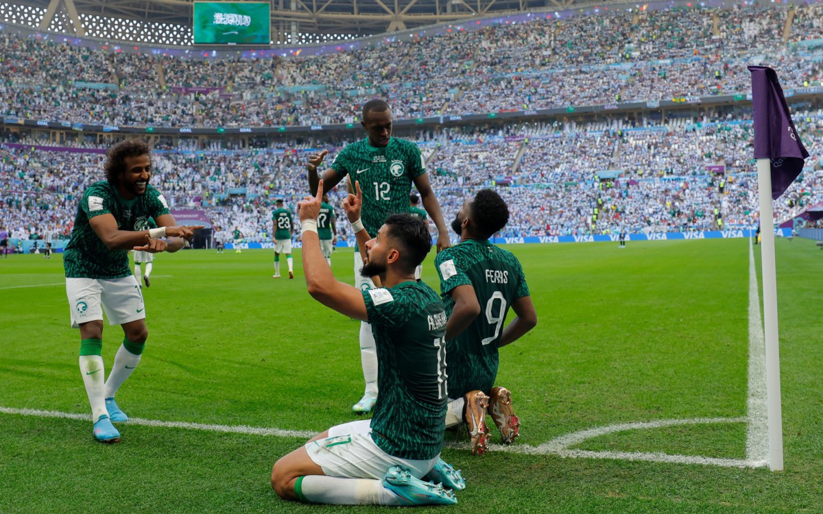 Argentina e Ar&aacute;bia Saudita abrem terceiro dia de Copa do Mundo