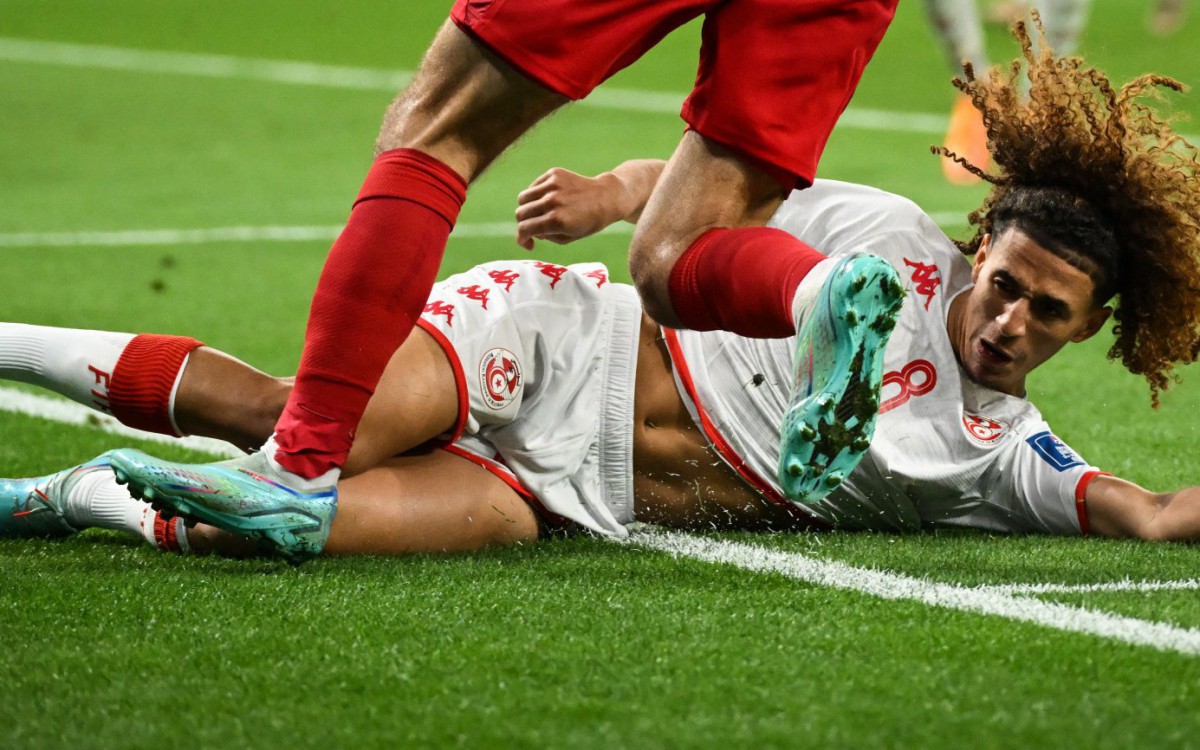 Partida entre Dinamarca e Tun&iacute;sia foi a primeira sem gols na Copa do Mundo de 2022