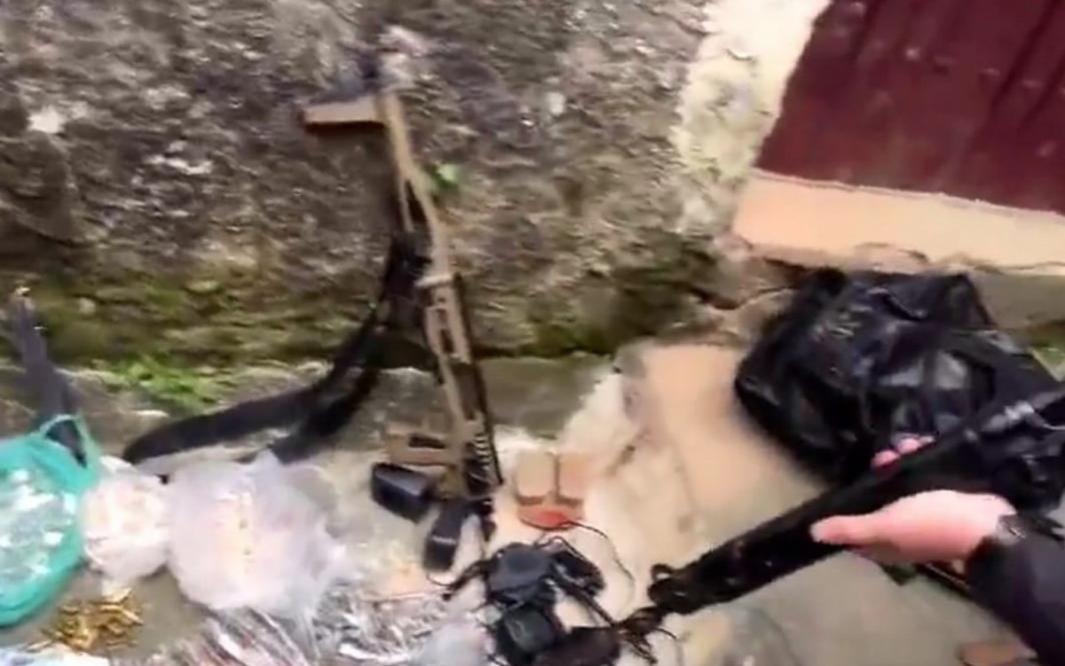 Arma apreendida pela PM em opera&ccedil;&atilde;o 