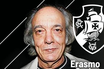 Vasco da Gama presta homenagem a Erasmo Carlos