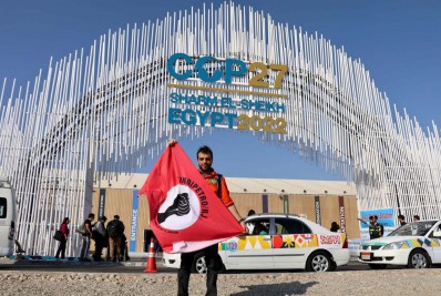 Aluno do polo Cederj Magé participa de painel na COP 27, no Egito