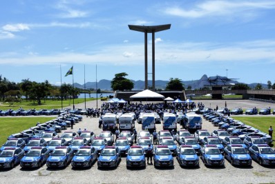 Governo do Estado entrega 163 novos veículos para os programas Segurança Presente e Lei Seca