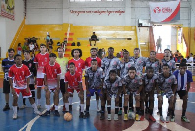 Futsal feminino e masculino nas finais dos Jogos Escolares