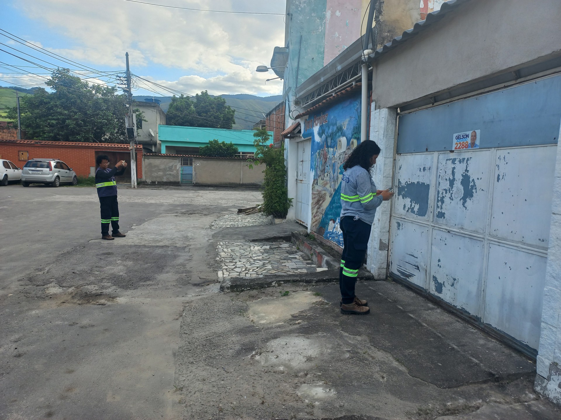 Equipes de Cadastro e Comercial realizando atendimentos as resid&ecirc;ncias e im&oacute;veis - Divulga&ccedil;&atilde;o