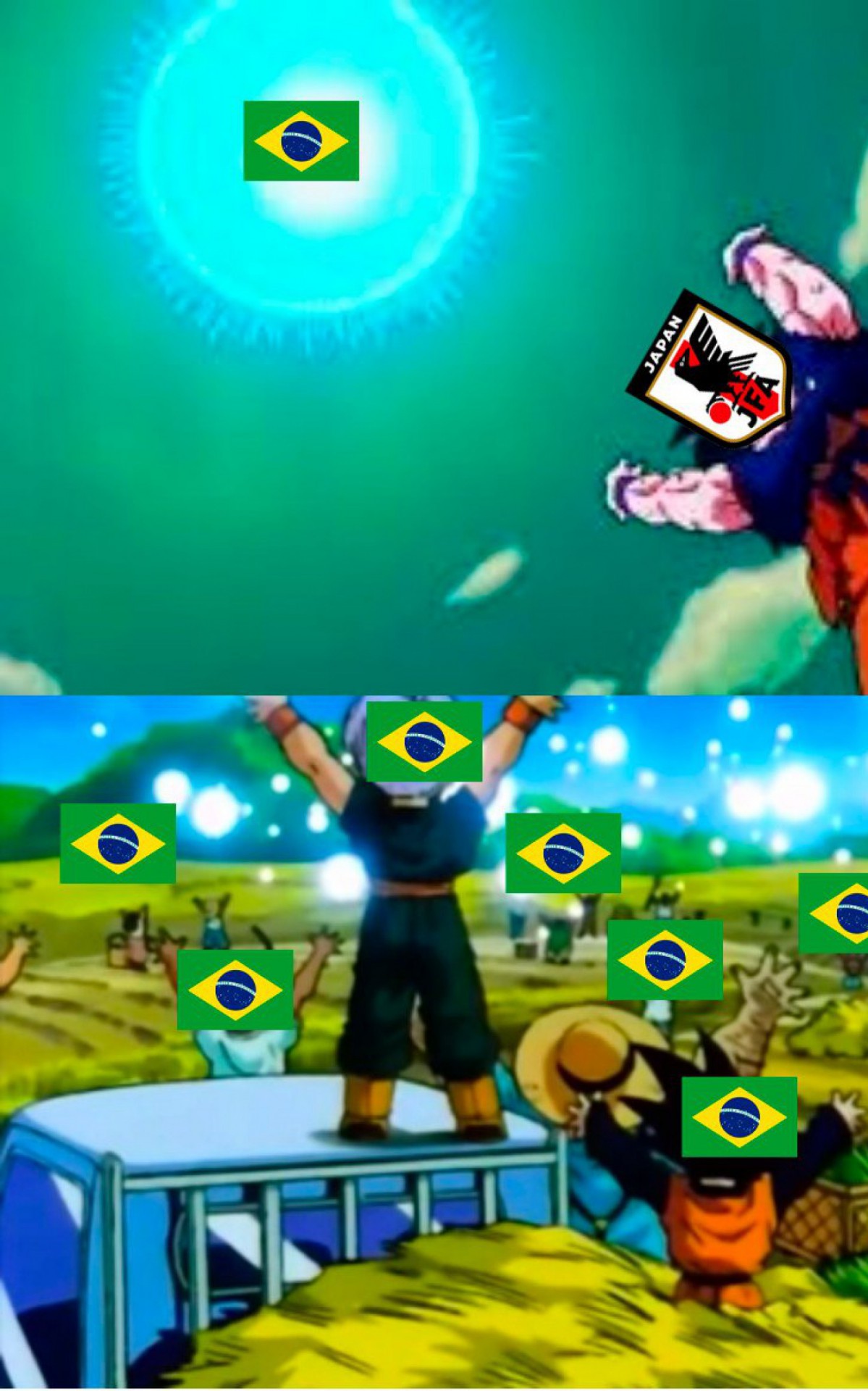 Brasileiros tiram onda ap&oacute;s derrota da Alemanha para o Jap&atilde;o