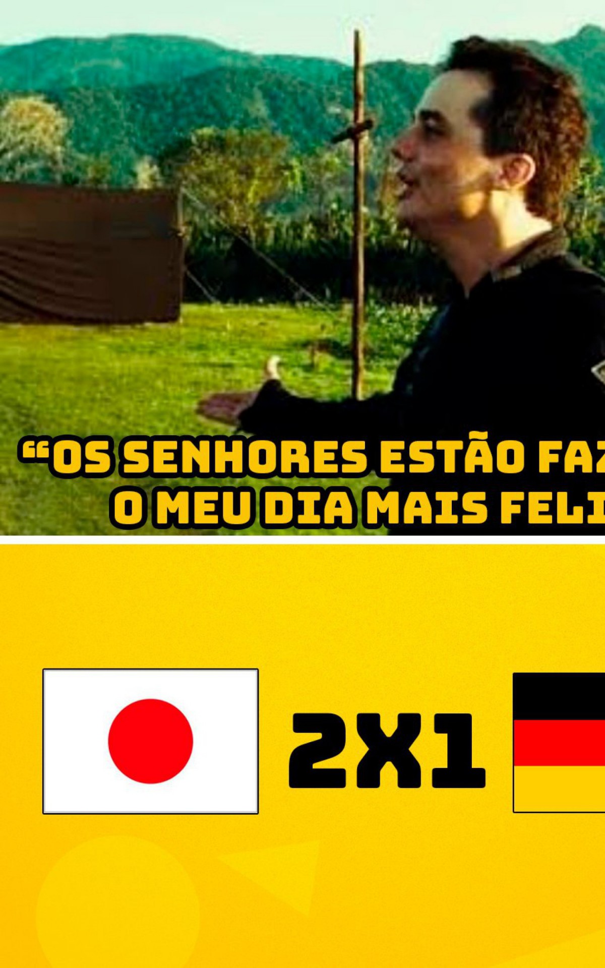 Brasileiros tiram onda ap&oacute;s derrota da Alemanha para o Jap&atilde;o