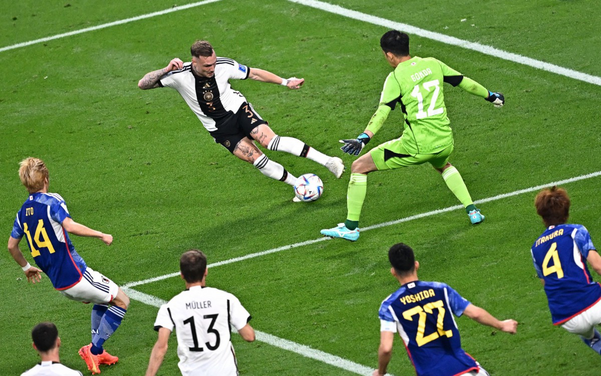 Partida entre Alemanha e Jap&atilde;o teve virada japonesa em primeiro jogo do Grupo E 