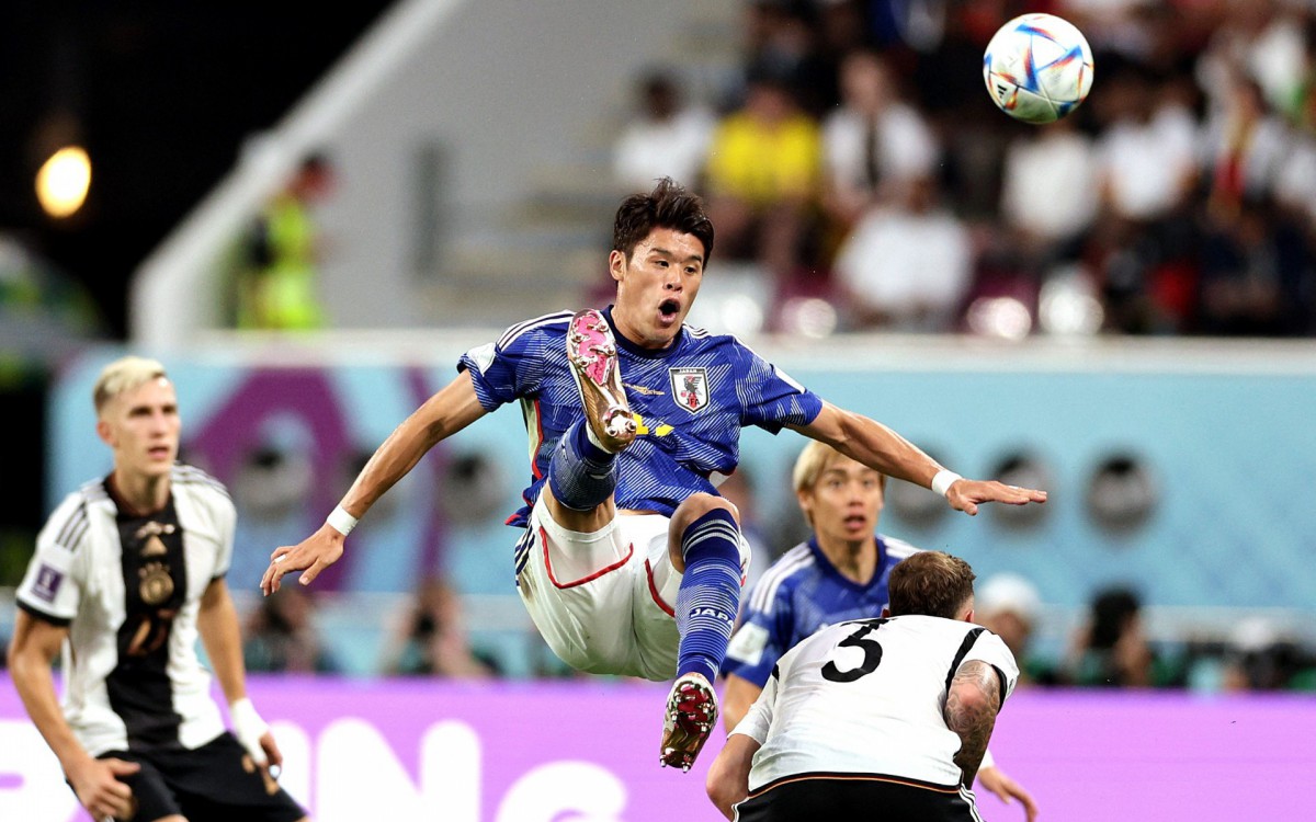 Partida entre Alemanha e Jap&atilde;o teve virada japonesa em primeiro jogo do Grupo E 