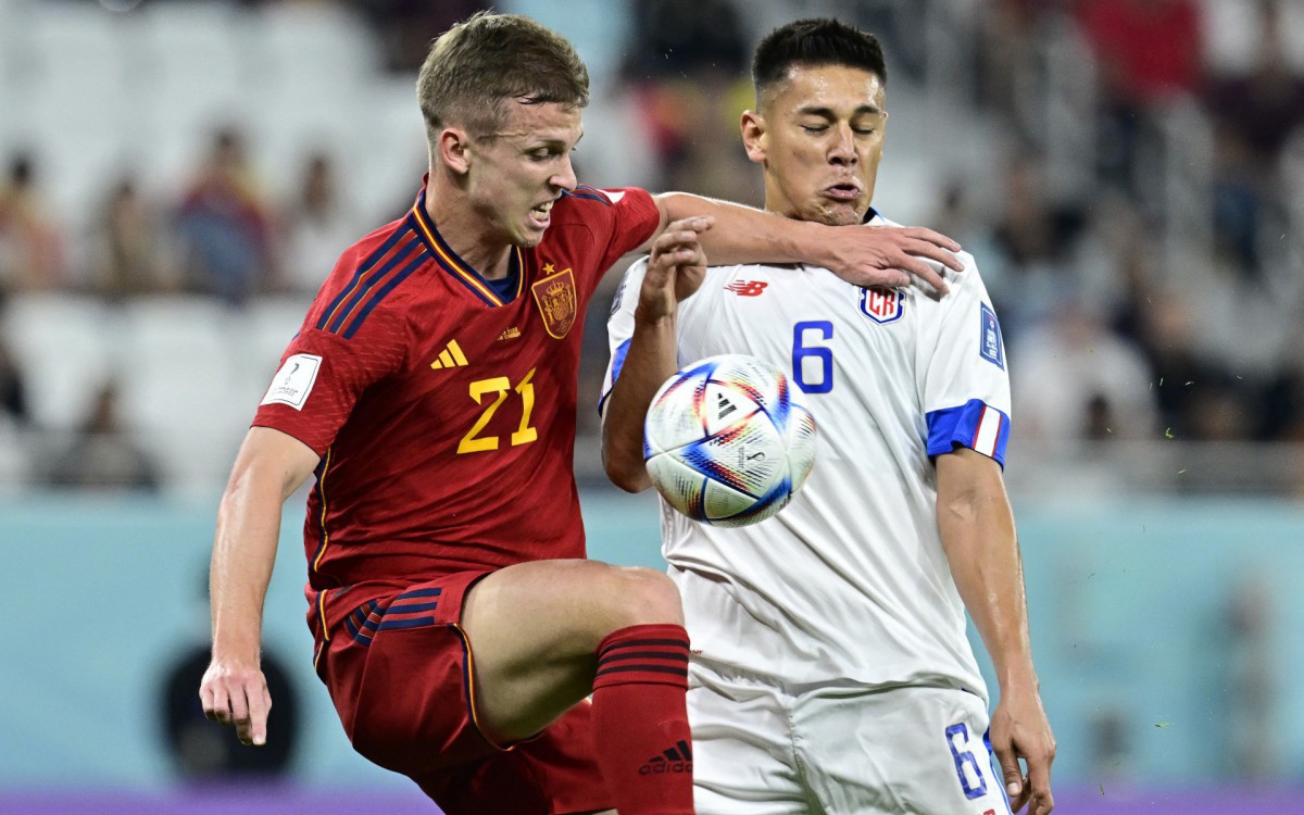 Espanha vence a Costa Rica e larga bem na Copa do Mundo
