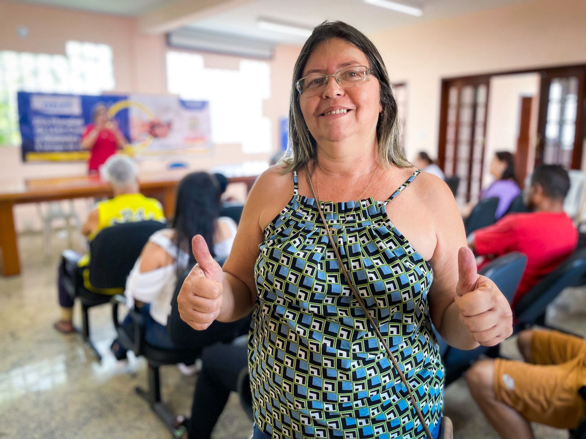 Moradora de Nova Iguaçu, Márcia Cruz da Silveira recebeu diagnóstico e tratamento em Belford Roxo - Matheus Breda / PMBR