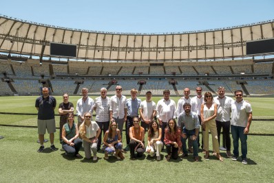 Maracanã recebe equipe europeia para desenvolver ações sustentáveis