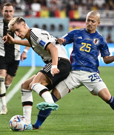 Partida entre Alemanha e Japão teve virada japonesa em primeiro jogo do Grupo E 