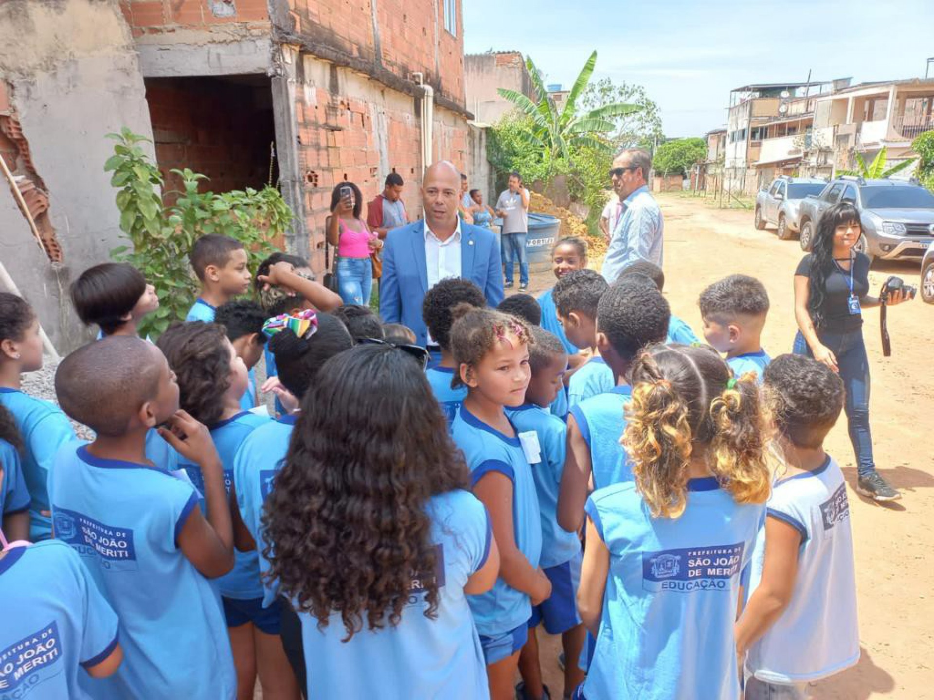 A primeira horta comunit&aacute;ria em S&atilde;o Jo&atilde;o de Meriti foi um pedido do deputado Valdecy da Sa&uacute;de - Divulga&ccedil;&atilde;o