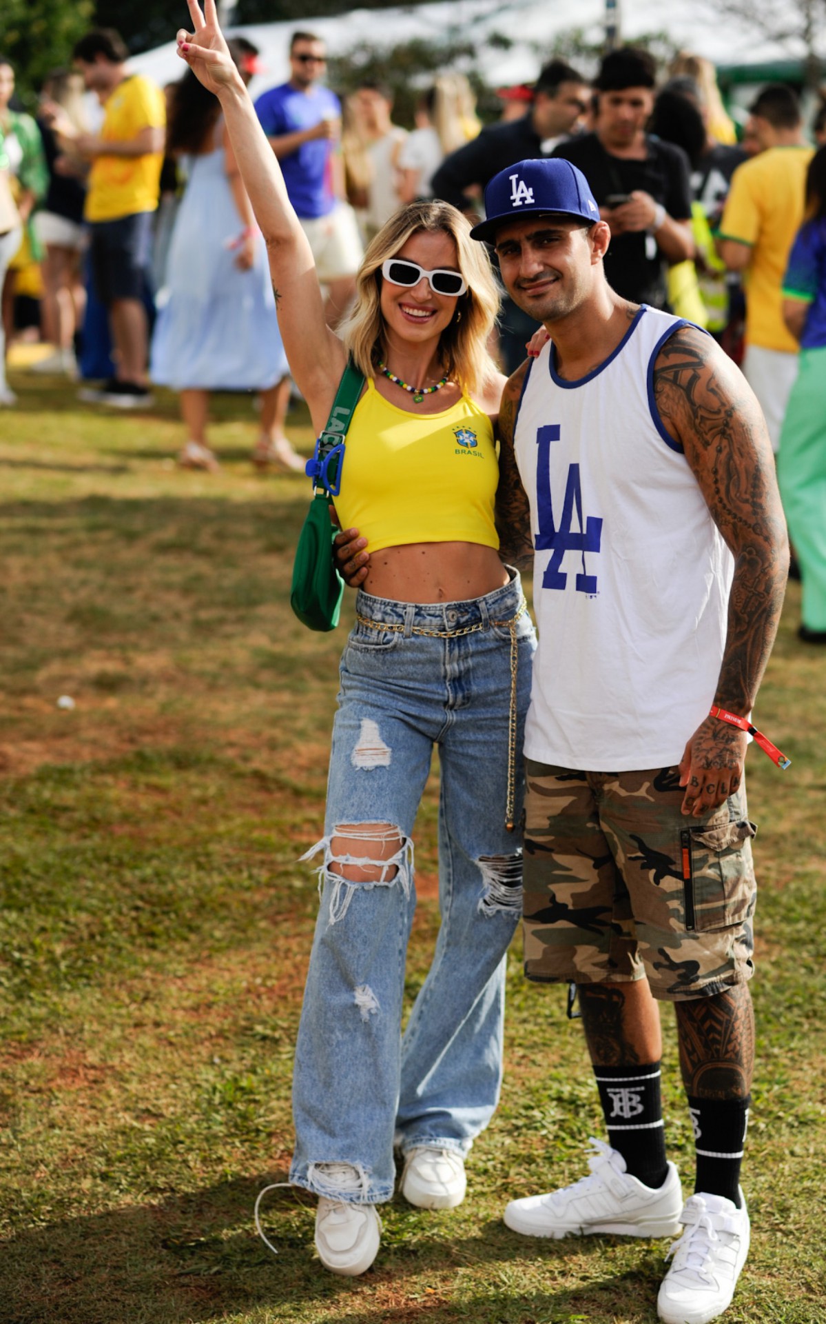 Barbara Fran&ccedil;a e Caio Franco