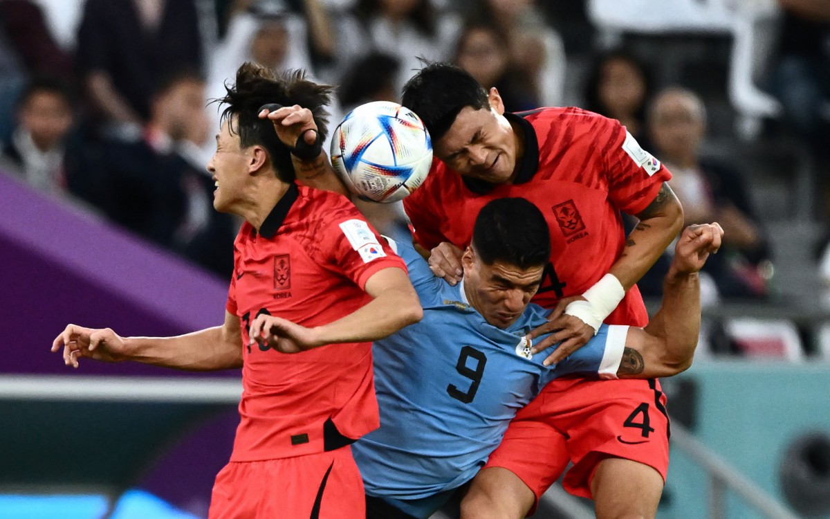 Uruguai e Coreia do Sul fizeram um jogo muito fraco tecnicamente pelo Grupo E da Copa do Mundo