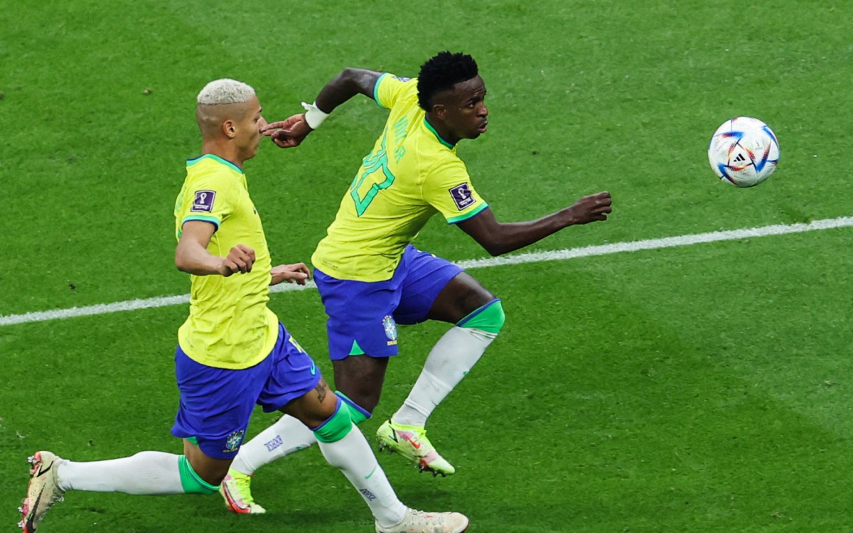 Brasil fez sua estreia na Copa do Mundo contra a S&eacute;rvia