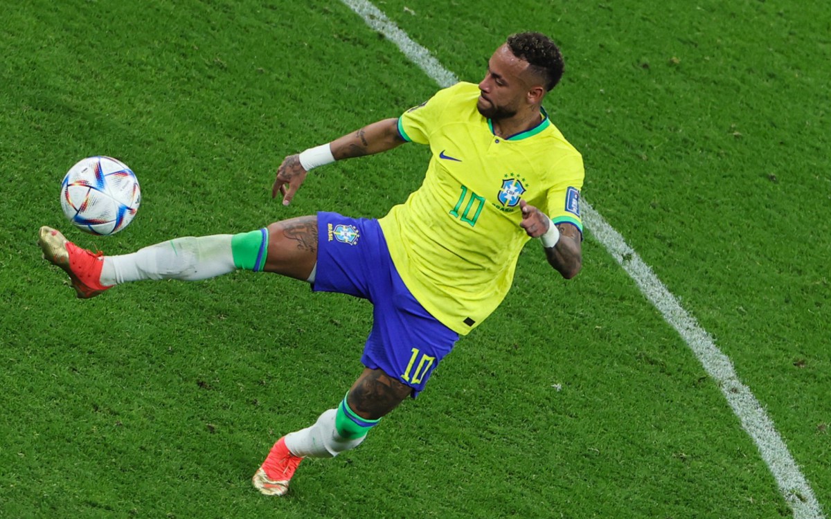 Brasil fez sua estreia na Copa do Mundo contra a S&eacute;rvia