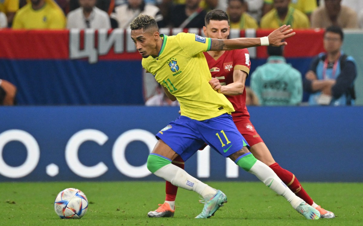 Brasil fez sua estreia na Copa do Mundo contra a S&eacute;rvia