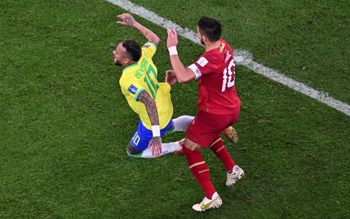 Brasil fez sua estreia na Copa do Mundo contra a S&eacute;rvia