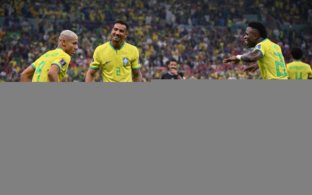 Brasil fez sua estreia na Copa do Mundo contra a S&eacute;rvia