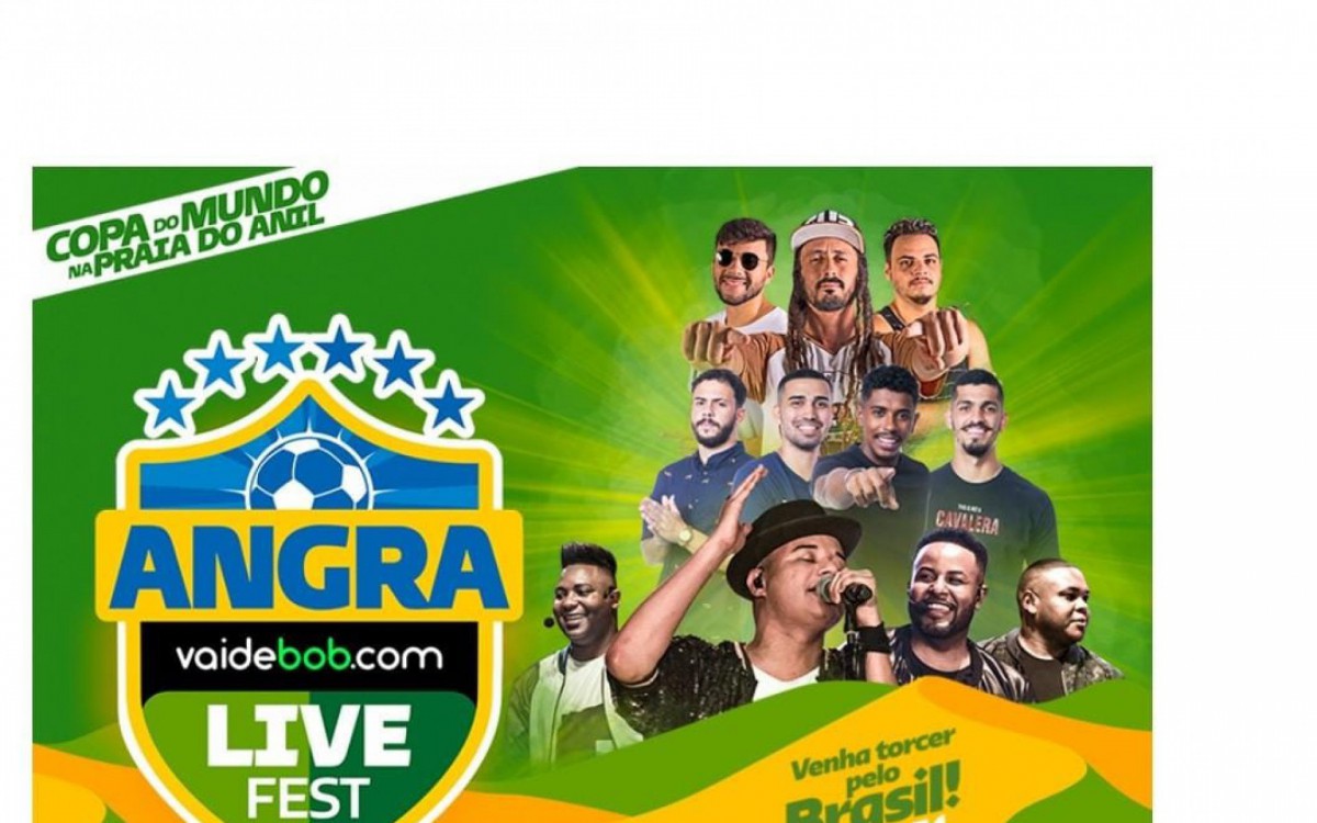 Shows na Praia do do Anil 