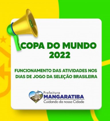 Copa 2022: Horário de funcionamento durante os jogos da Seleção
