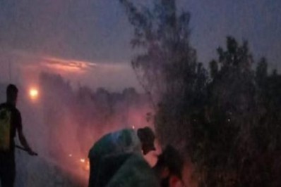 Incêndio atinge Parque da Restinga da Massambaba, em Arraial do Cabo