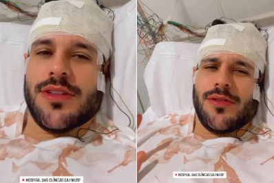 Ex-BBB Rodrigo Mussi faz exame de rotina após acidente: 'Extremamente importante'