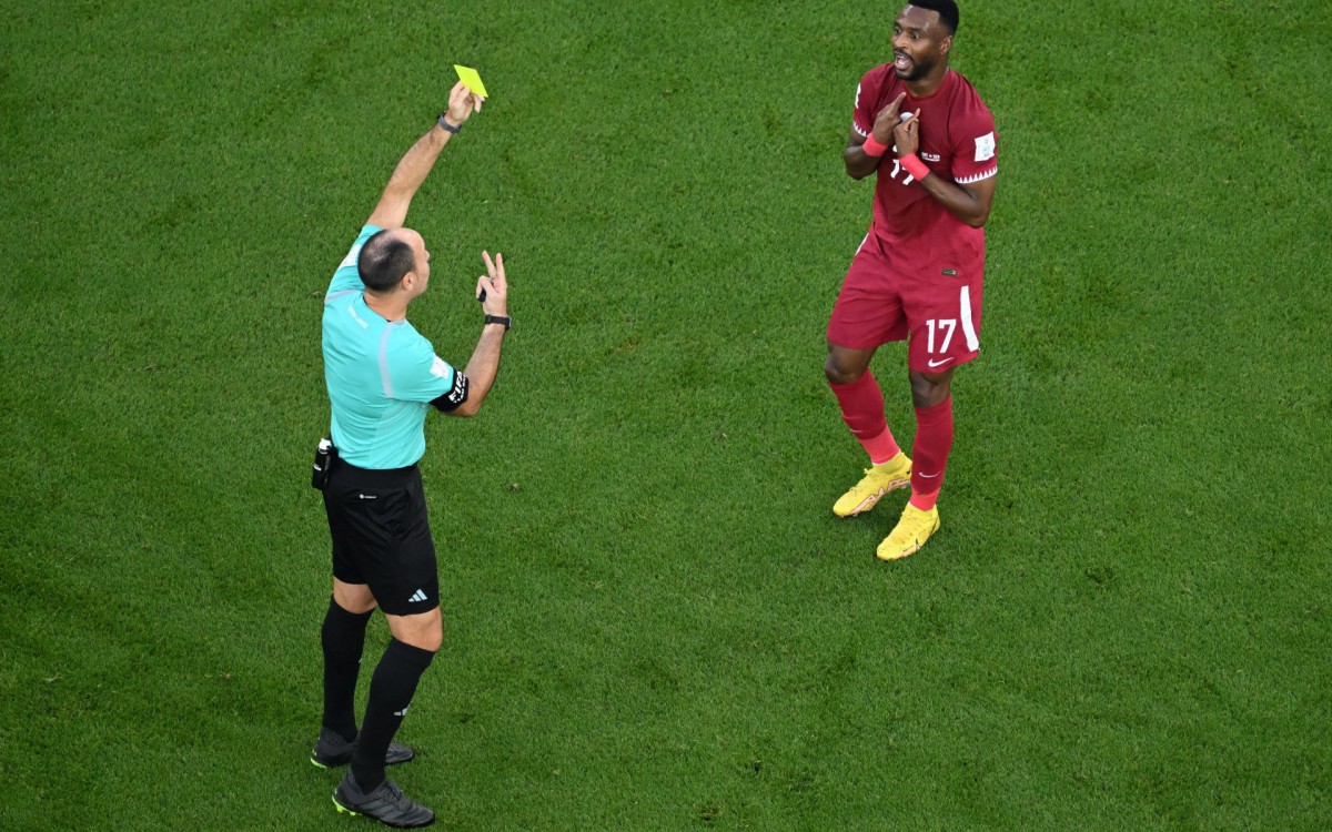 Jogo entre Senegal e Catar foi um dos com mais cart&otilde;es na Copa de 2022