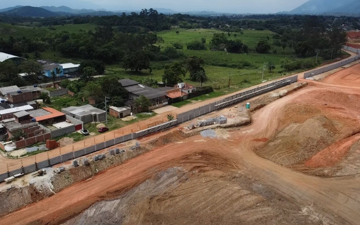 ETA Novo Guandu ter&aacute; muro de prote&ccedil;&atilde;o com quatro mil metros de extens&atilde;o 