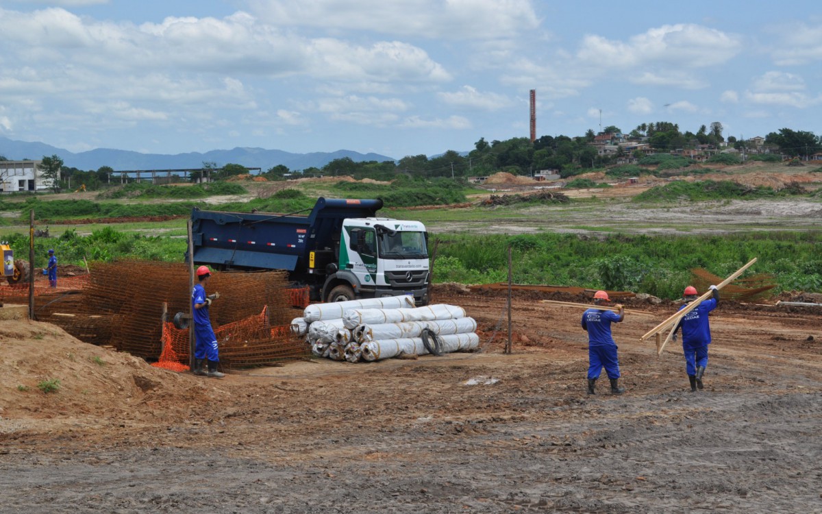 Obra do Novo Guandu conta com investimento de R$ 2,2 bilh&otilde;es 