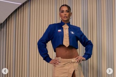 Ainda sob ataques, Deborah Secco aposta em produção fashionista para o 'Tá na Copa'