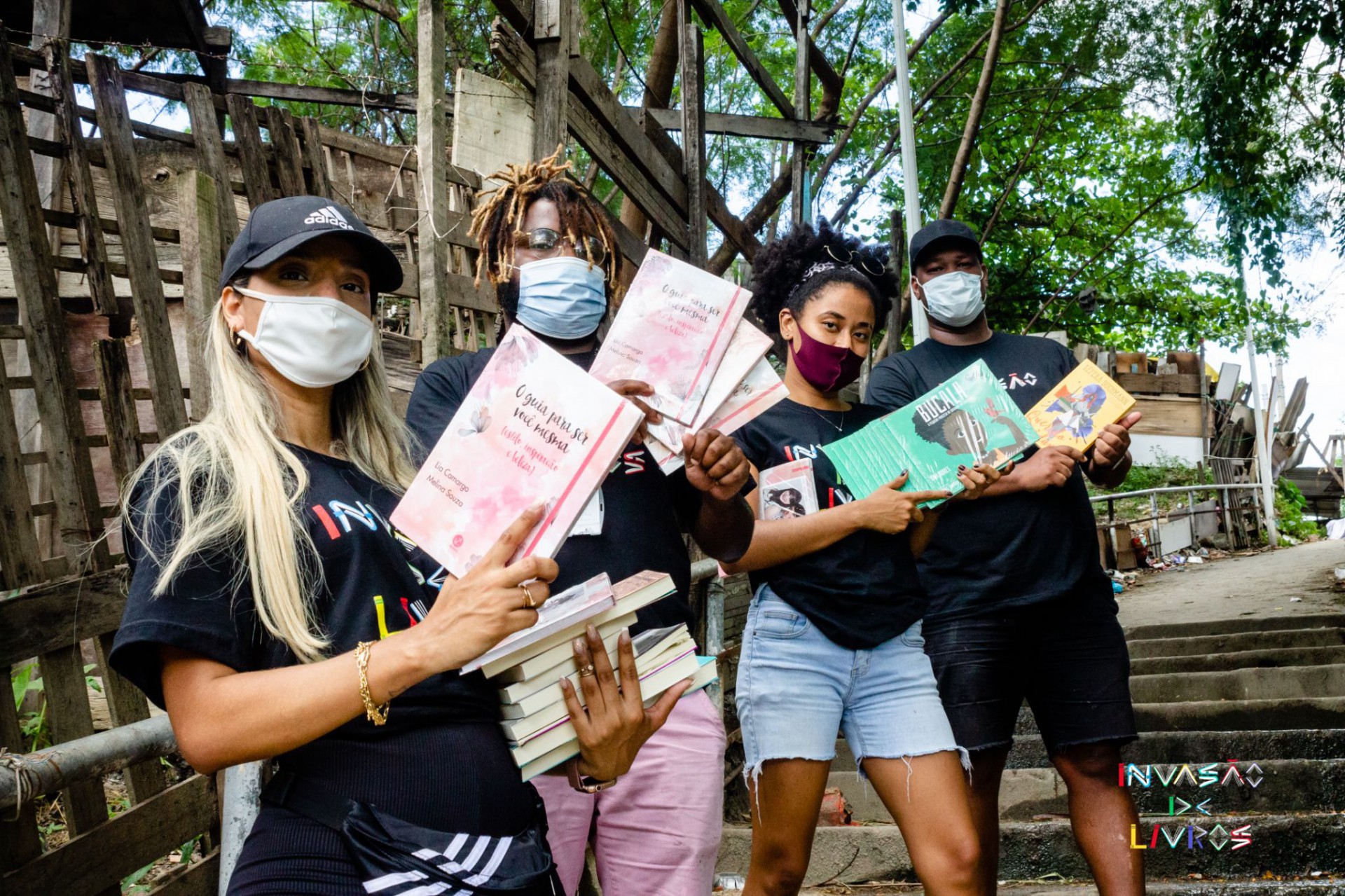 3ª edição da Invasão de Livros acontece neste sábado (26), no Complexo do Alemão - Divulgação