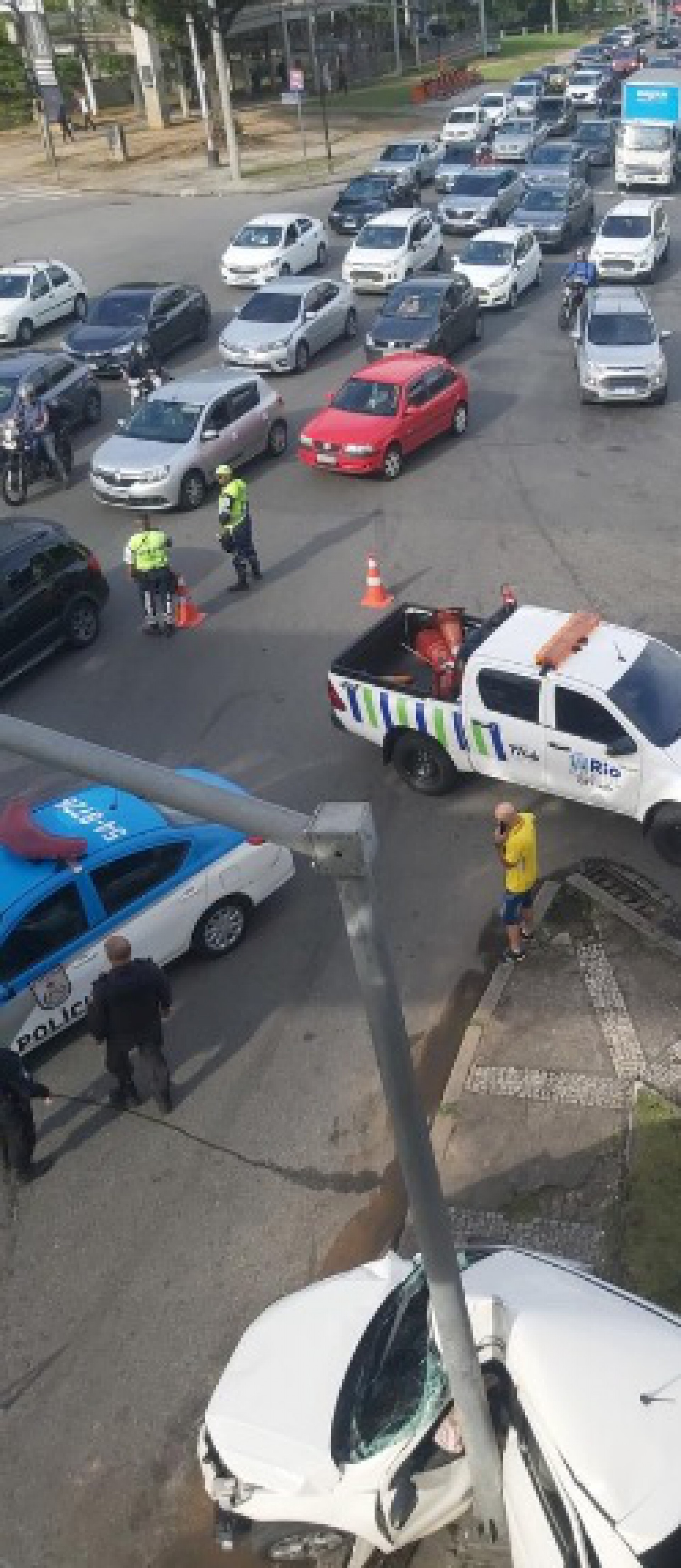 Acidente na Avenida Radial Oeste deixa um morto - Divulgação