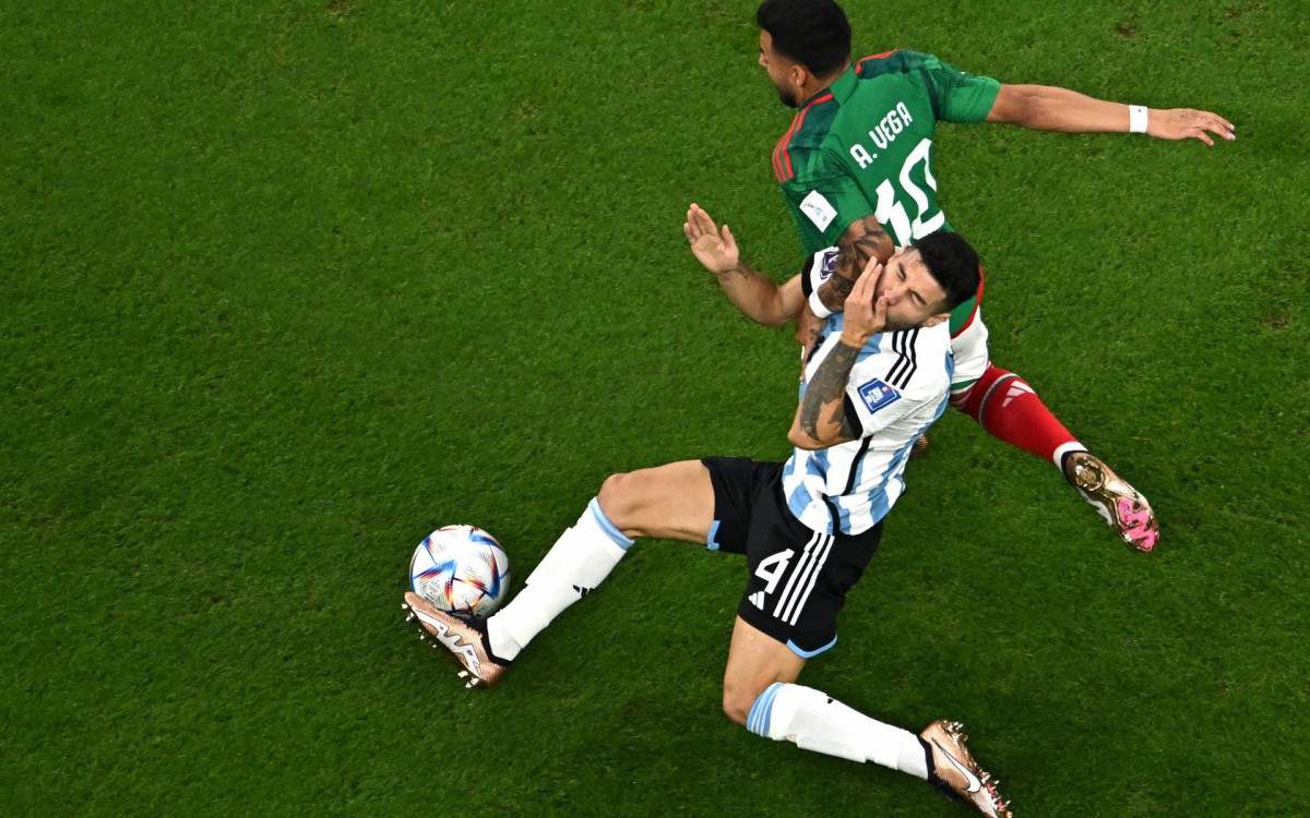 Argentina venceu o M&eacute;xico por 2 a 0