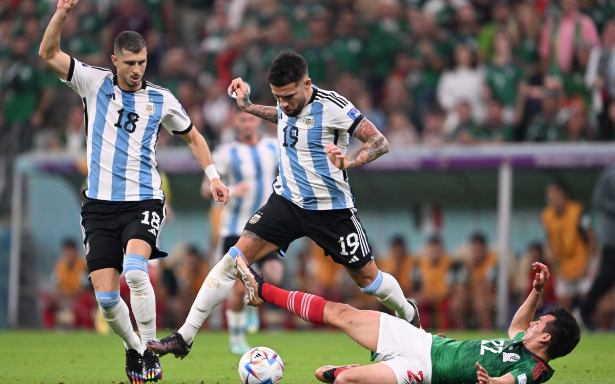 Argentina venceu o M&eacute;xico por 2 a 0