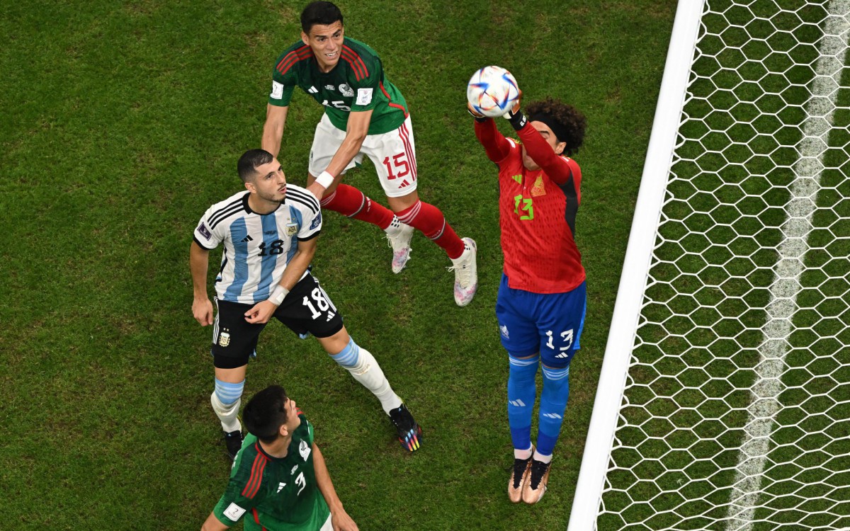 Argentina venceu o M&eacute;xico por 2 a 0