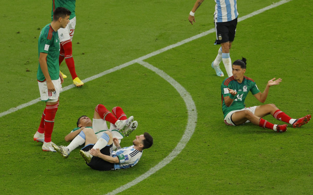 Argentina venceu o M&eacute;xico por 2 a 0