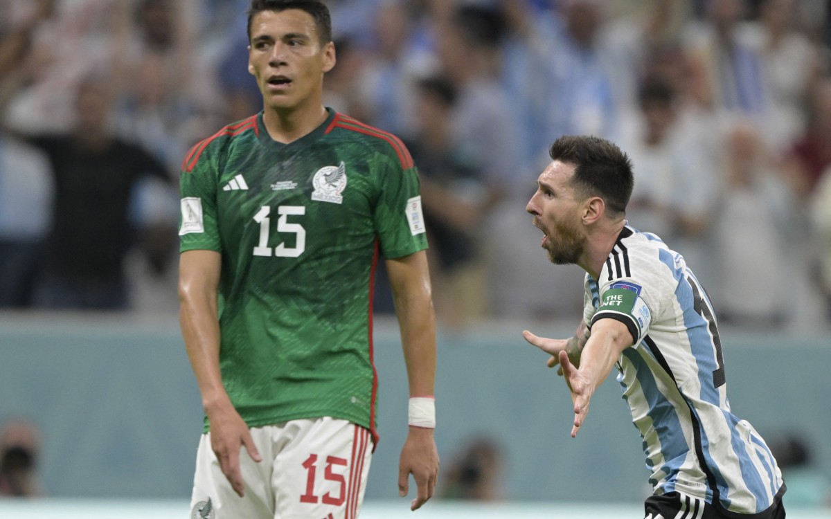 Argentina venceu o M&eacute;xico por 2 a 0