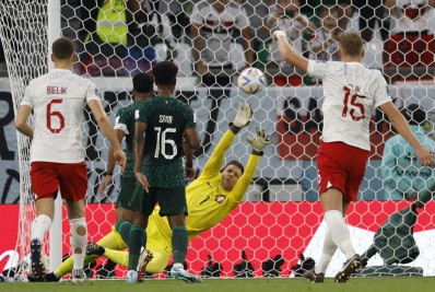 Veja fotos vitória da Polônia sobre a Arábia Saudita