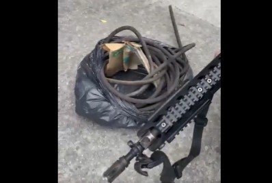 PM prende homem que furtou 30 metros de cabos da Supervia em Nilópolis