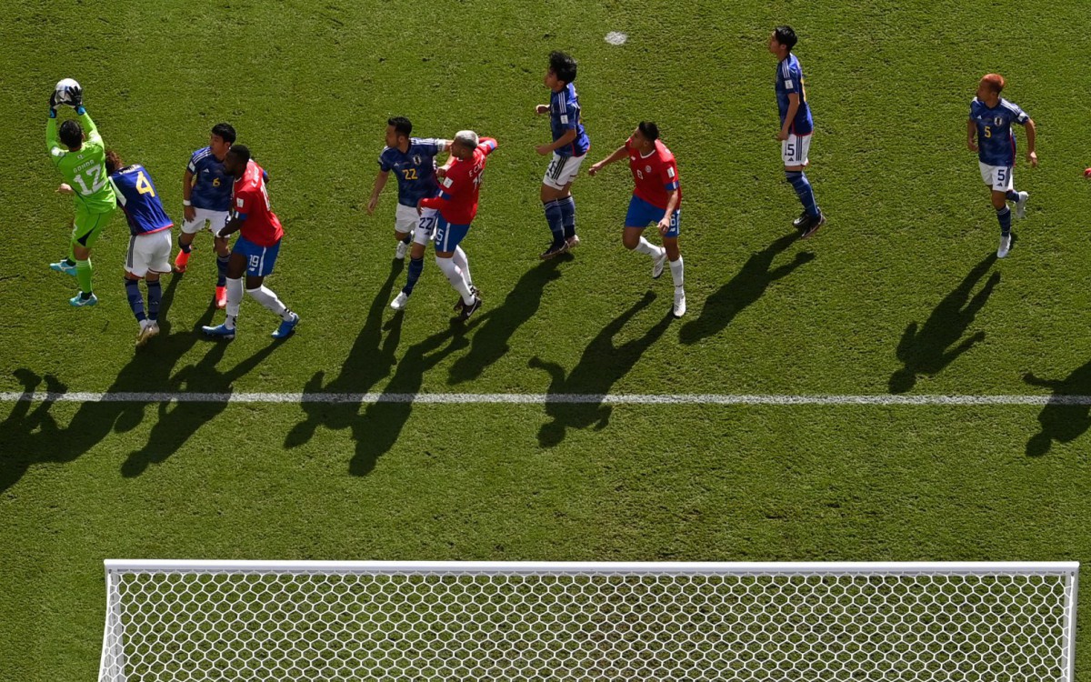 Jap&atilde;o e Costa Rica se enfrentaram pela segunda rodada do Grupo E