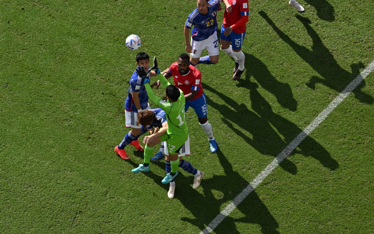 Jap&atilde;o e Costa Rica se enfrentaram pela segunda rodada do Grupo E