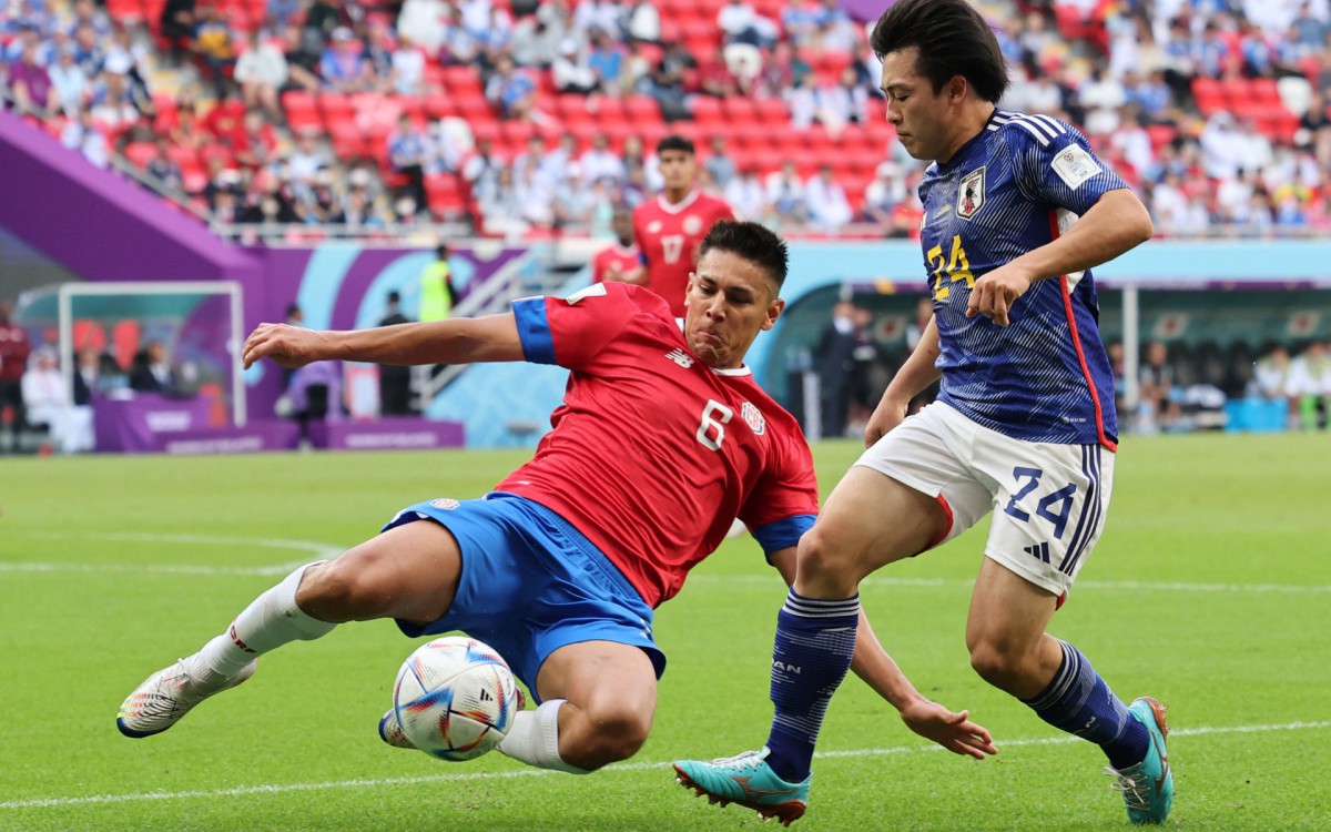 Jap&atilde;o e Costa Rica se enfrentaram pela segunda rodada do Grupo E