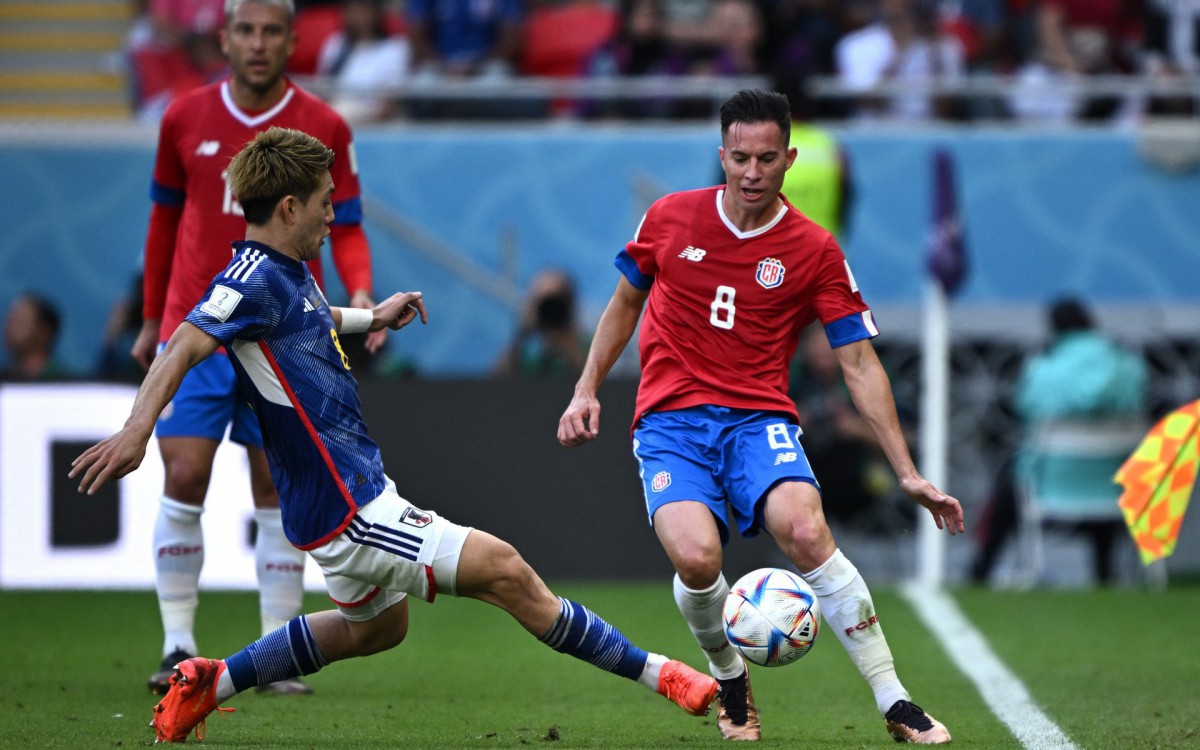 Jap&atilde;o e Costa Rica se enfrentaram pela segunda rodada do Grupo E
