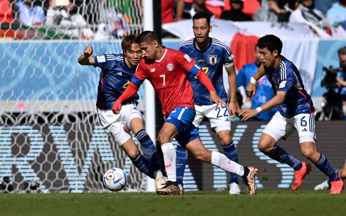 Jap&atilde;o e Costa Rica se enfrentaram pela segunda rodada do Grupo E