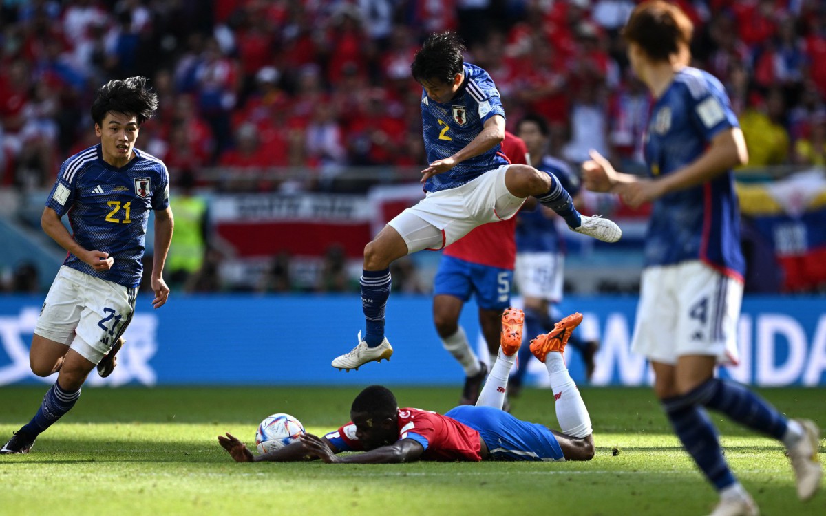 Jap&atilde;o e Costa Rica se enfrentaram pela segunda rodada do Grupo E