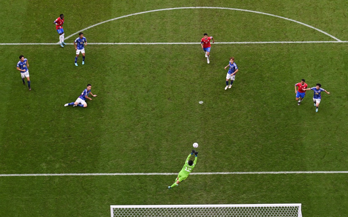 Costa Ricar venceu o Jap&atilde;o por 1 a 0 pela Copa do Mundo do Catar